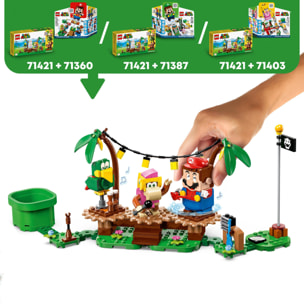 LEGO SUPER MARIO 71421 - PACK DI ESPANSIONE CONCERTO NELLA GIUNGLA DIXIE KONG