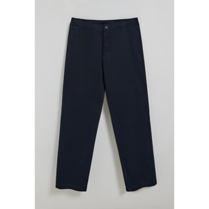 Pantaloni Trent blu marino con elastico in vita e particolari Polo Club