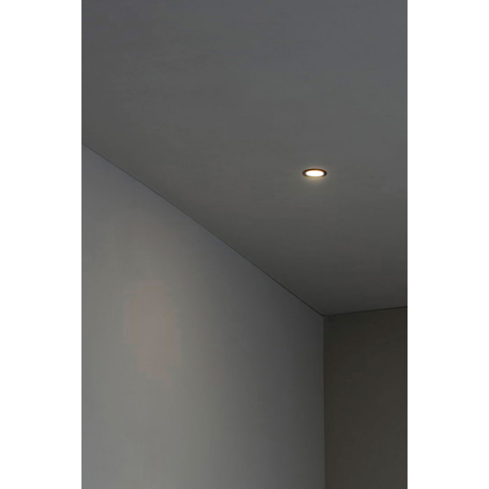 FOX 50 Encastrable orientable noir 2700K