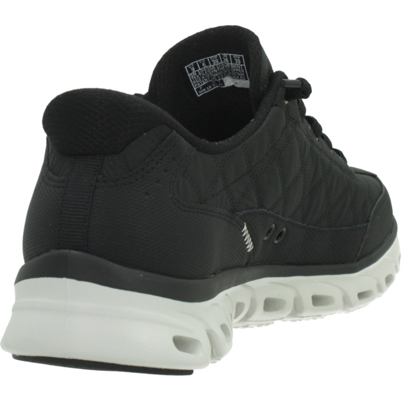 Sneakers De  Mujer 104556s Glide Step At Ease Negro