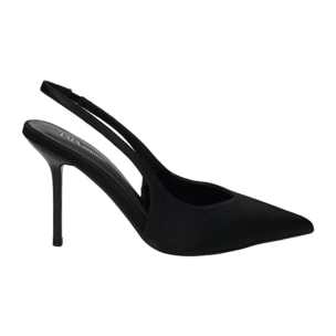 Décolleté sling back Donna Tata Italia Nero