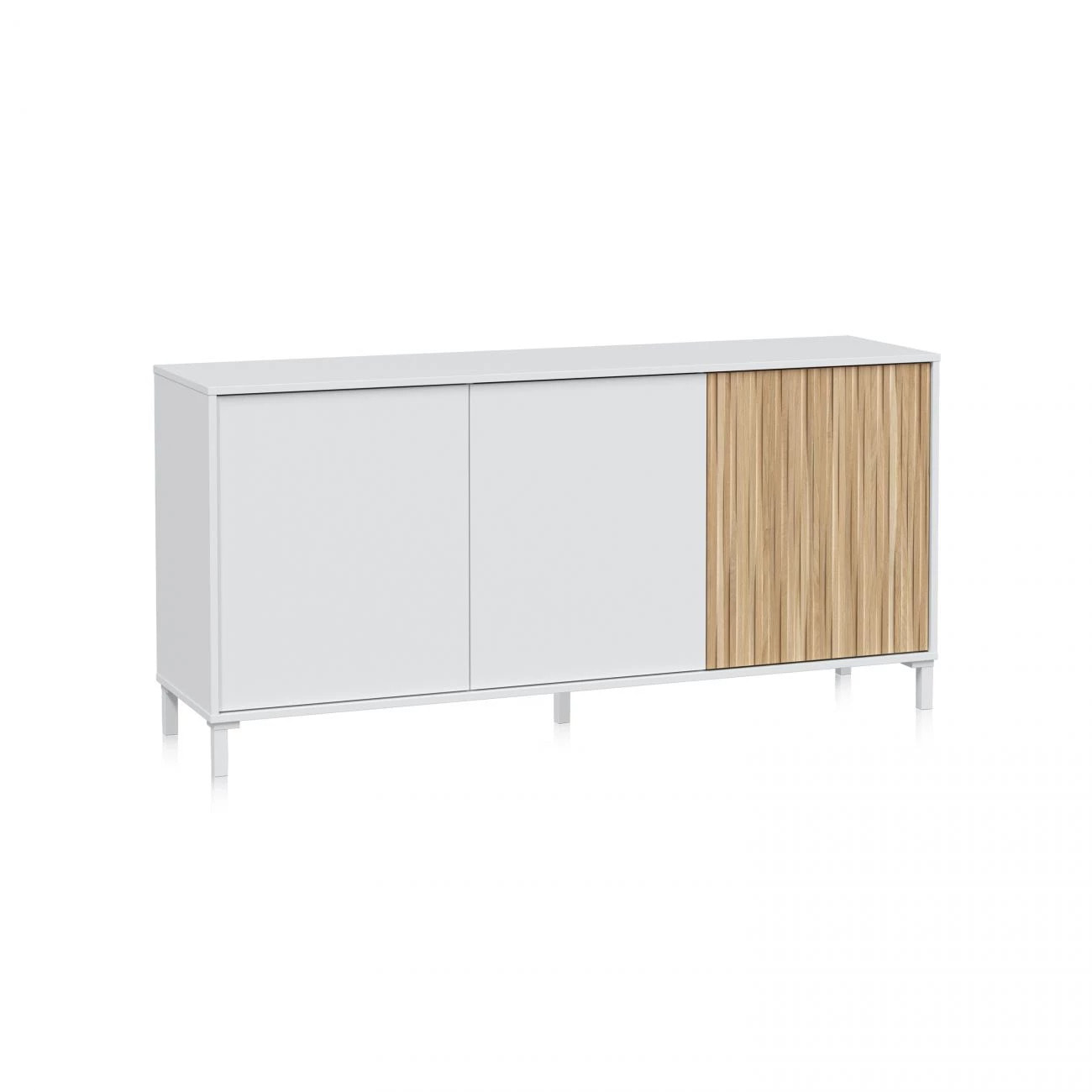 Aparador Nitza Blanco Artik (Blanco Mate) - Natur