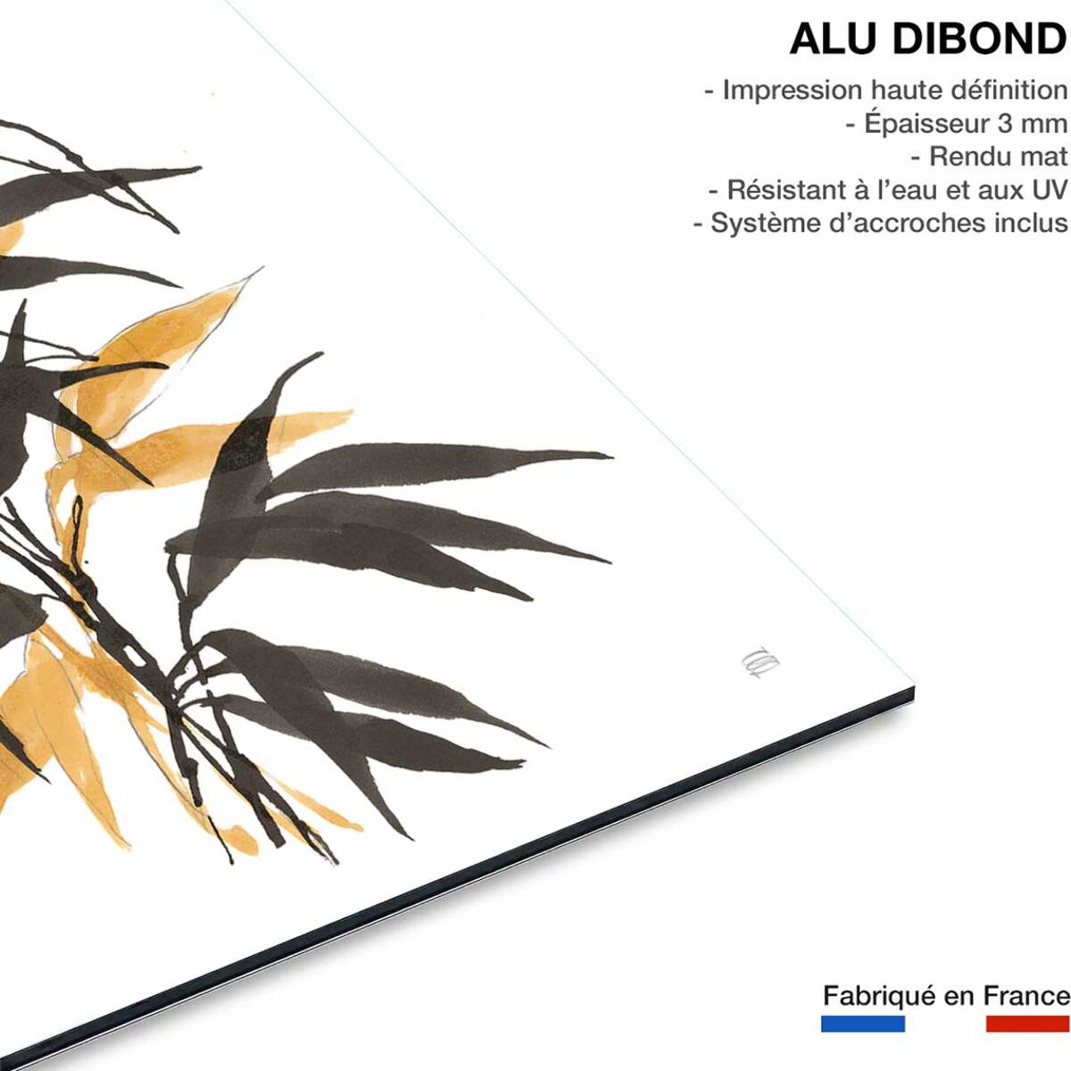 Tableau bambou Tableau alu Dibond
