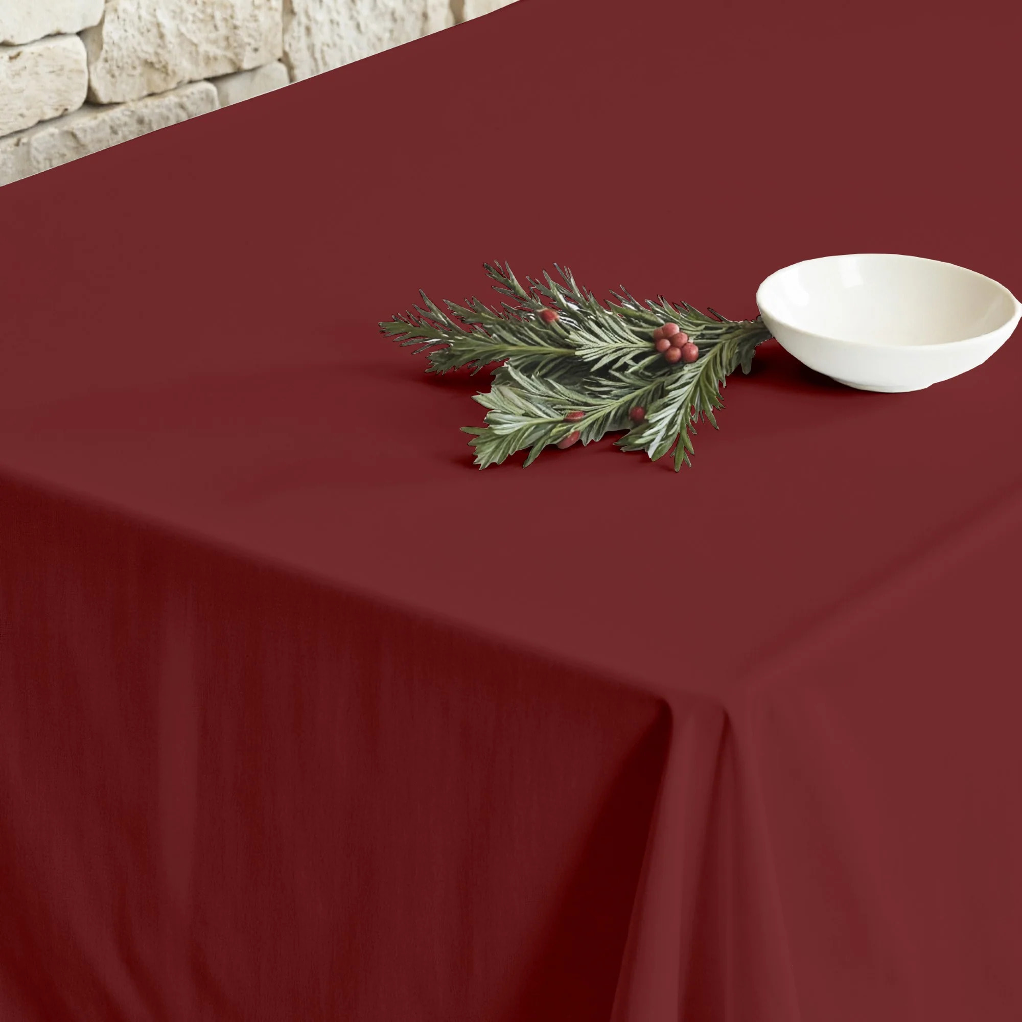 Nappe anti-taches Rojo Uni