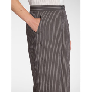 Elena Mirò - Pantaloni chinos gessati - Grigio