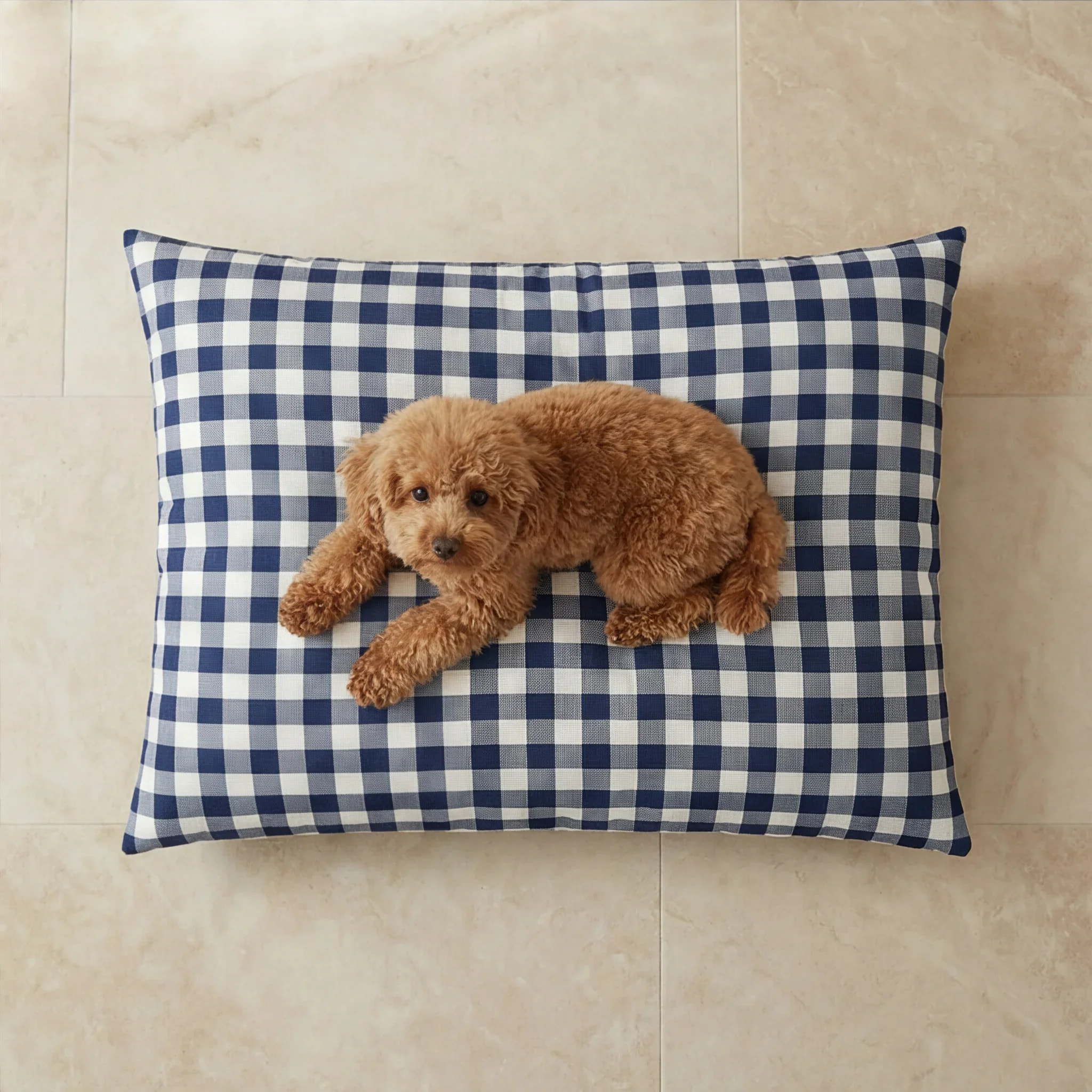 Housse antitaches pour lit pour animal Calafat Marine