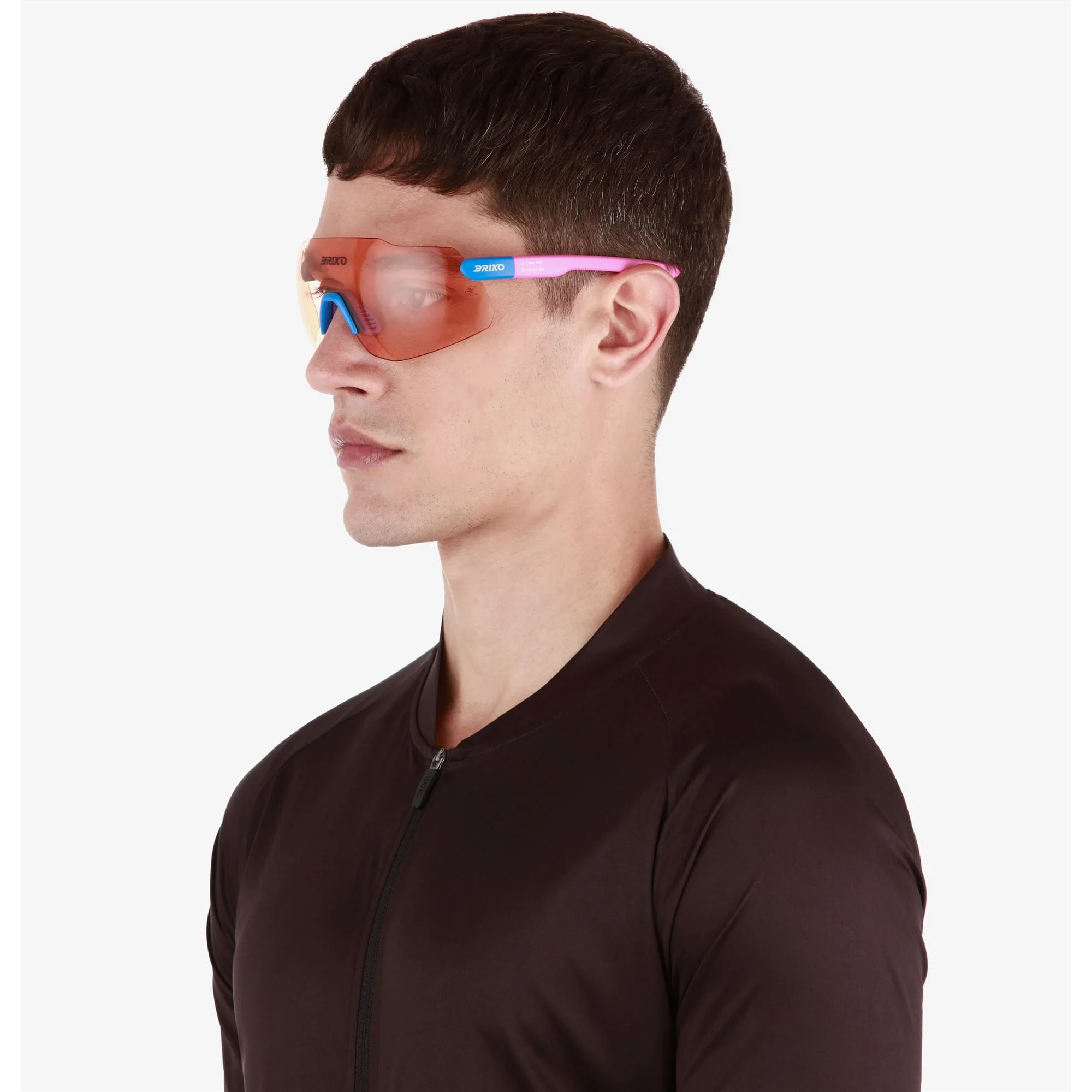 Briko - Occhiali, Uomo Donna, Arancione - Starlight 2.0 3 Lenses