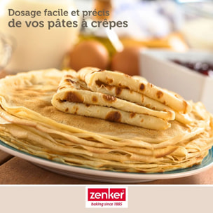 Verseur de pâte à gâteau en inox Zenker