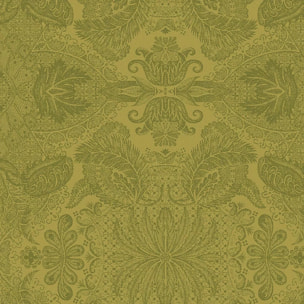 Serviette pur coton motif jacquard or Mille isaphire vermeil