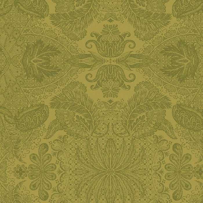 Serviette pur coton motif jacquard or Mille isaphire vermeil
