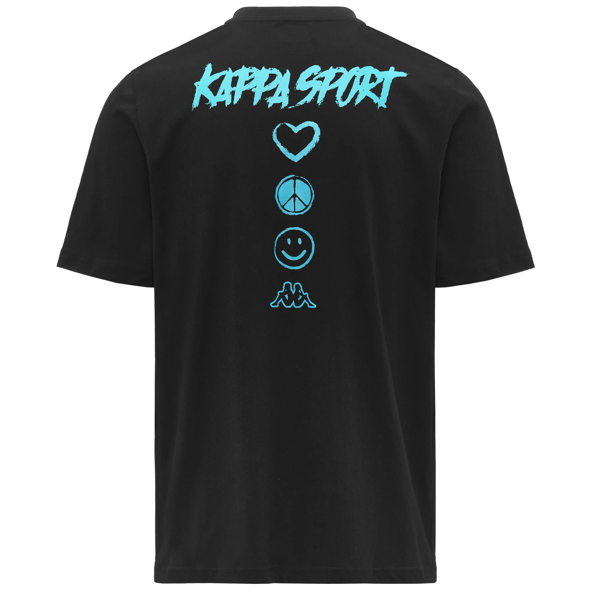 Kappa - Camisetas y tops Hombre Negro - Logo Ciao 140