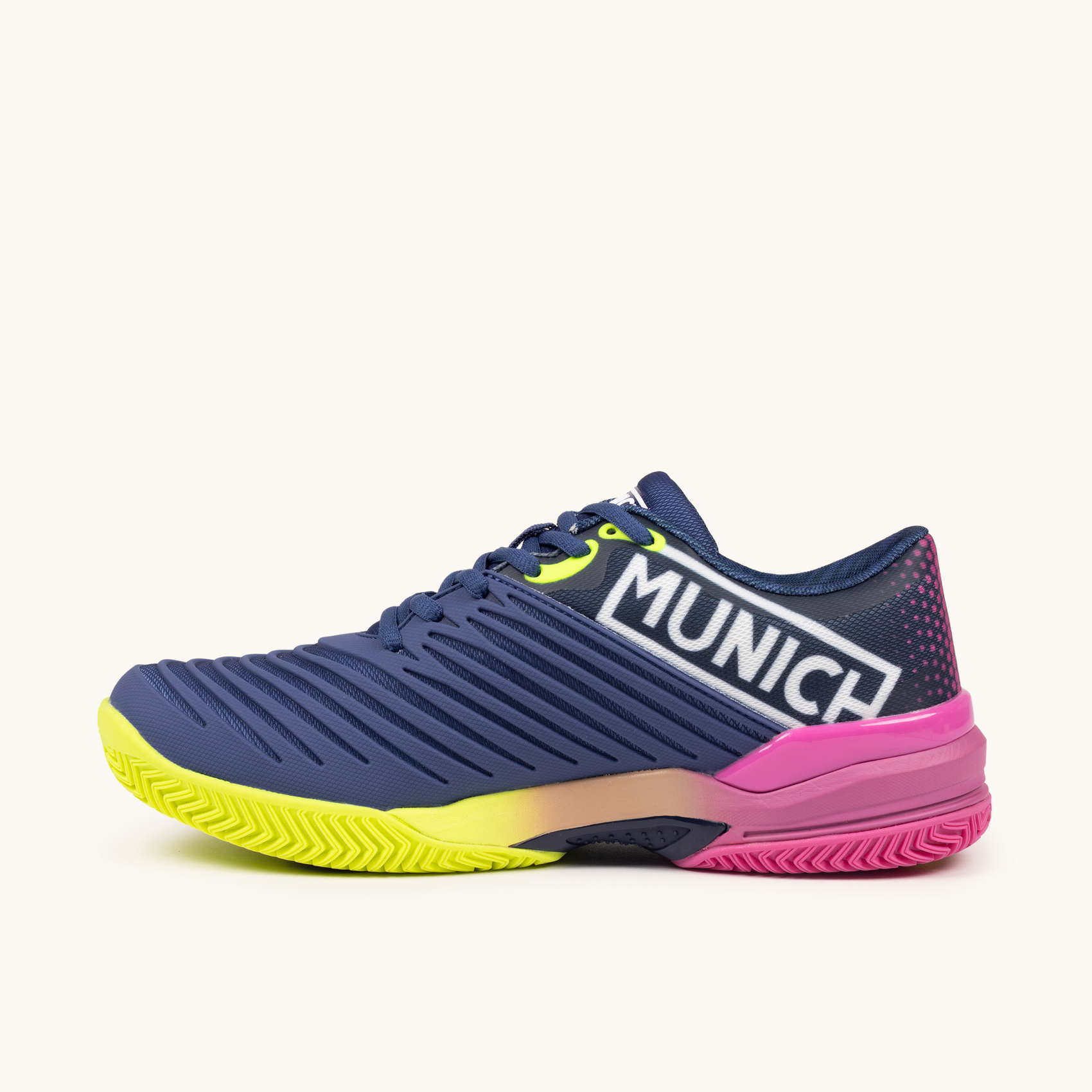 MUNICH PADX PADEL 63 Zapatillas de Pádel Azul Marino y Rosa