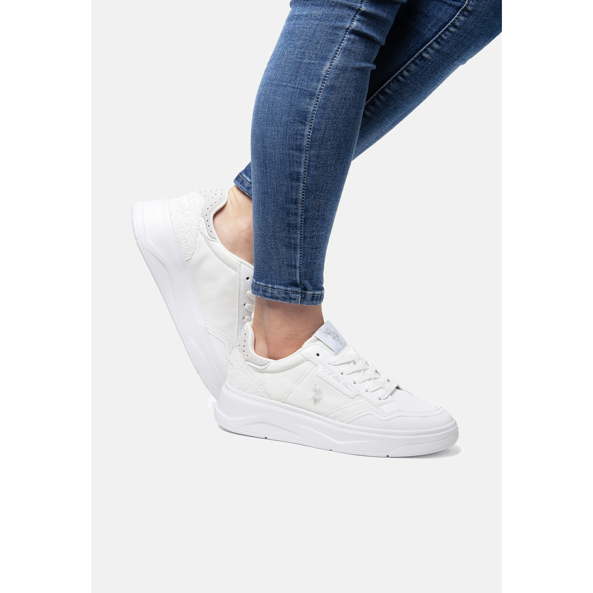 U.S. Polo Assn. - Sneakers GINGER002W/5YT1 in sintetico per donna