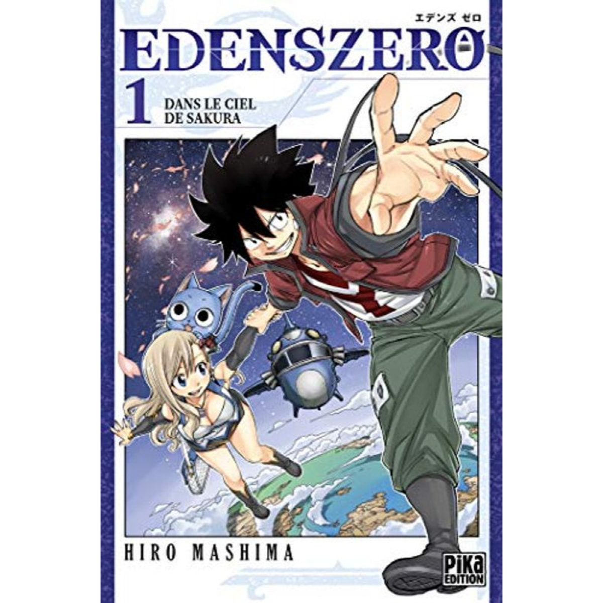 Mashima, Hiro | Edens Zero T01: Dans le ciel de Sakura | Livre d'occasion