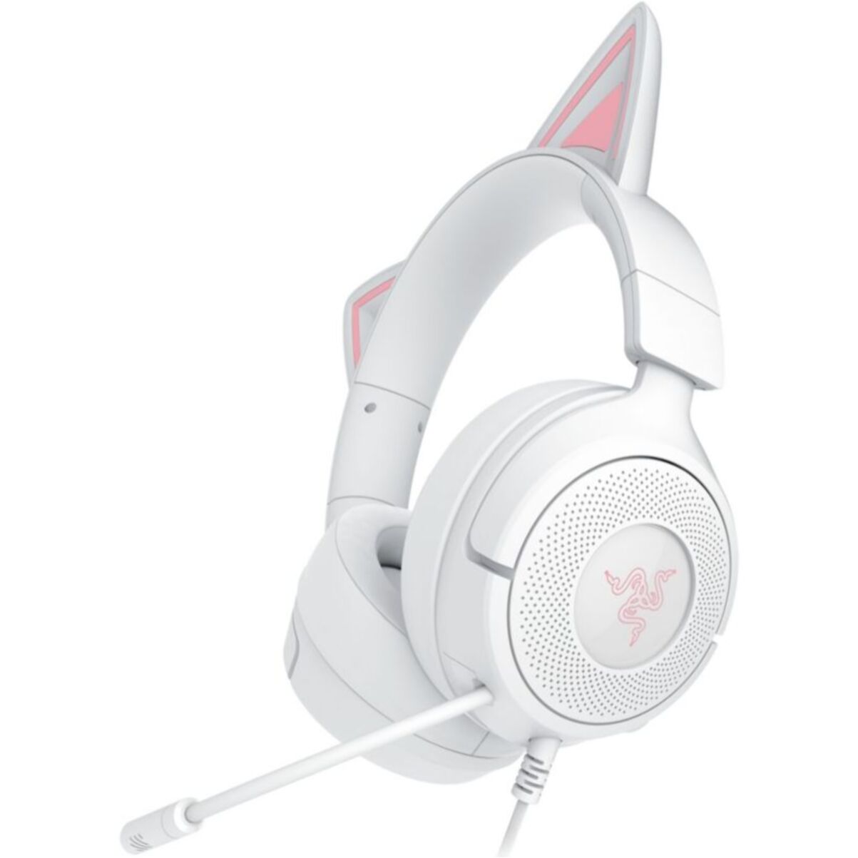 Casque gamer RAZER KRAKEN KITTY V3 X BLANC