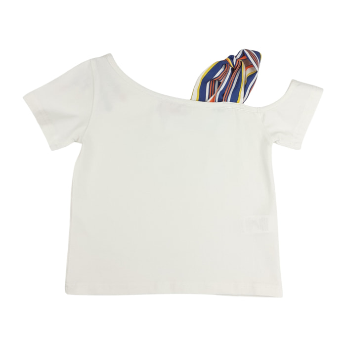 TSHIRT JERSEY LATTE CUT OUT