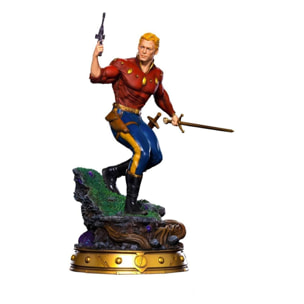 The The Flash Gordon Deluxe Art Scale Statua 1/10 The The Flash Gordon 26 Cm Iron Studios