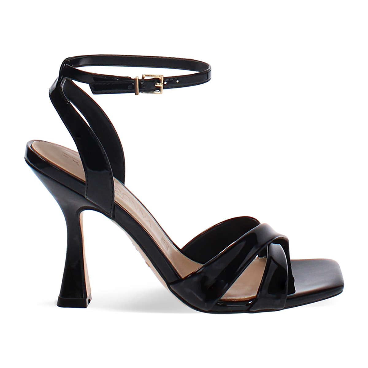 Sandali neri tacco 9,7 cm