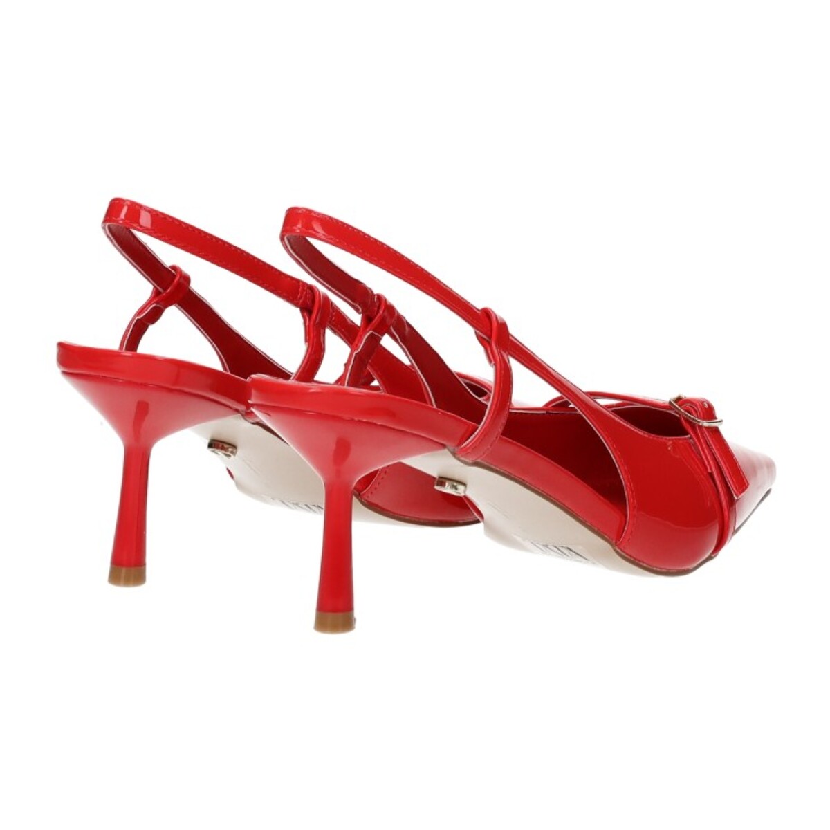 Décolleté sling back Donna Tata Italia Rosso