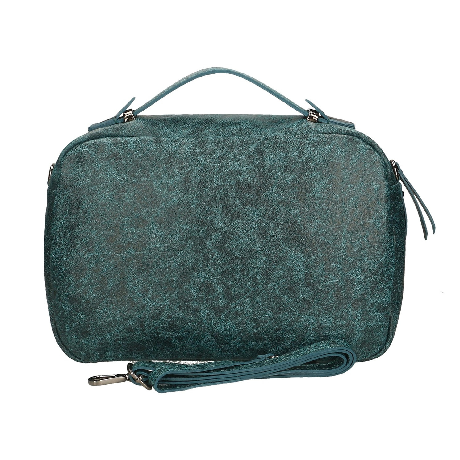 Borsa a mano unisex Modello Avelon - Vera Pelle - 20.0 x 29.0 x 9.0 cm