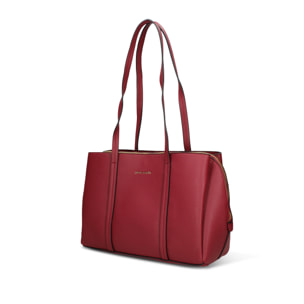 Borsa a mano da donna - Modello Edera Nova - Pelle vegana PU - 32.0 x 22.0 x 14.0 cm