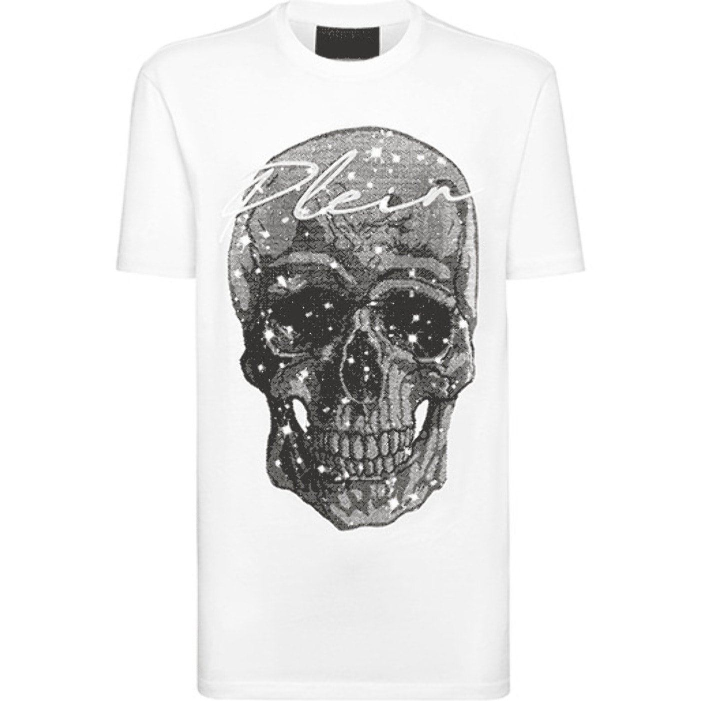 PHILIPP PLEIN T-Shirt Round Neck SKULL