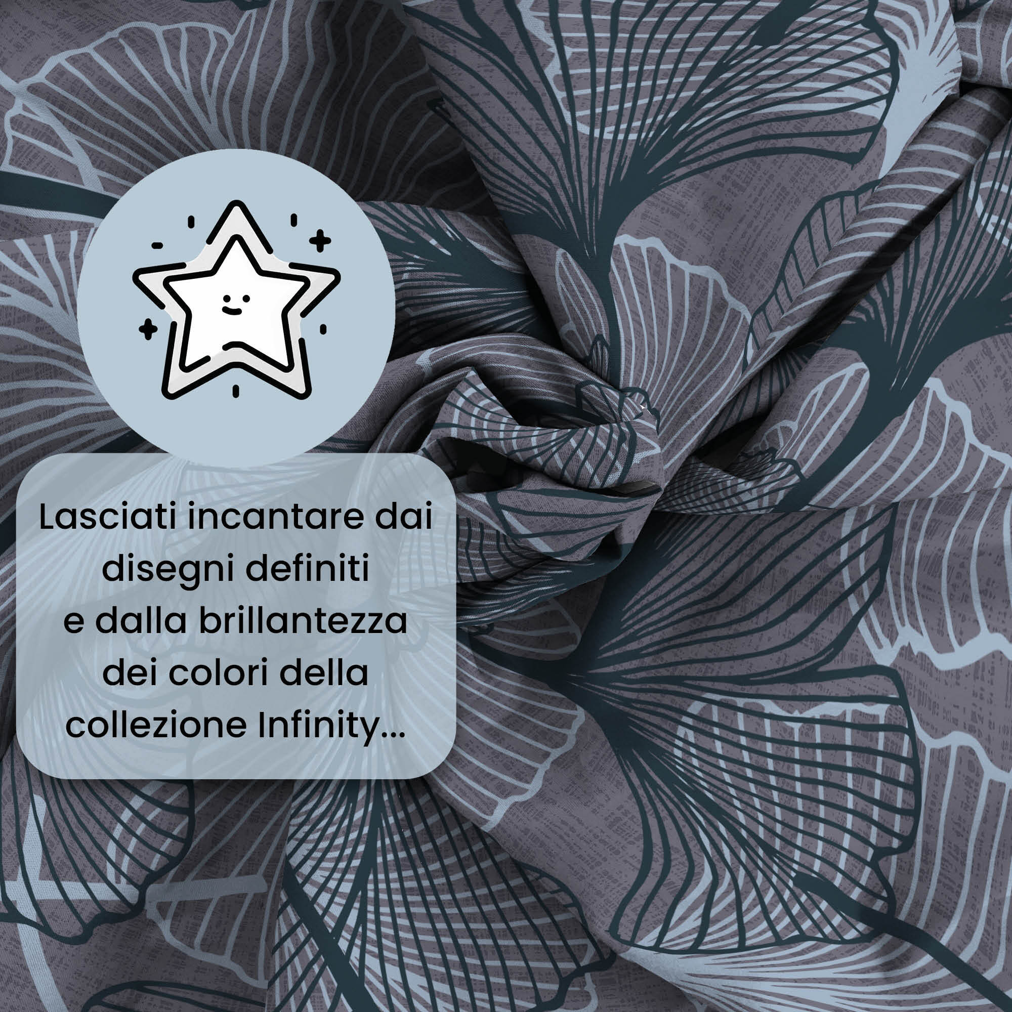PARURE COPRIPIUMINO INFINITY - 100% Microfibra