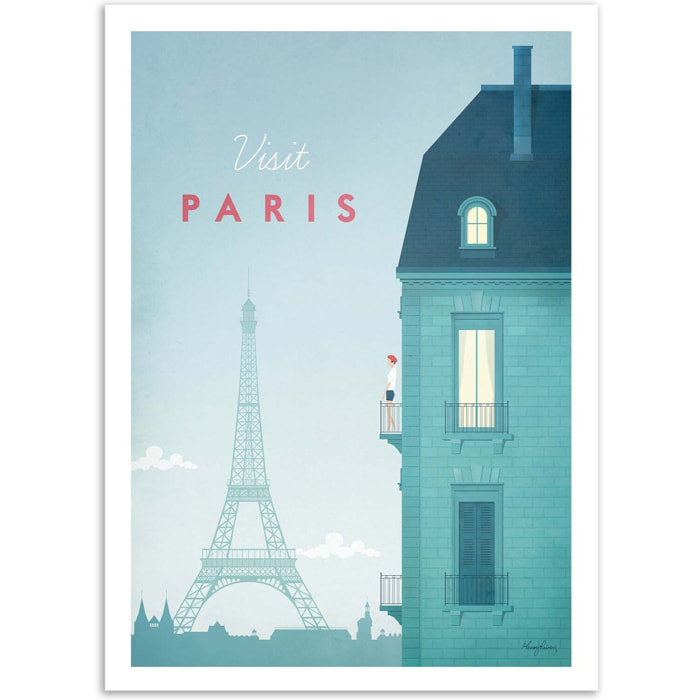 Affiche - Visit Paris - Henry Rivers