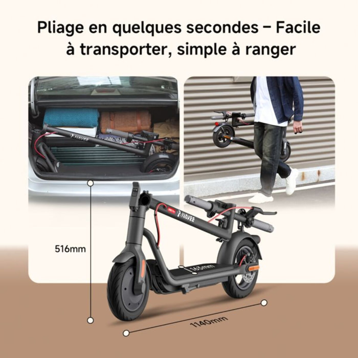 Trottinette électrique NAVEE V40I Pro Noir