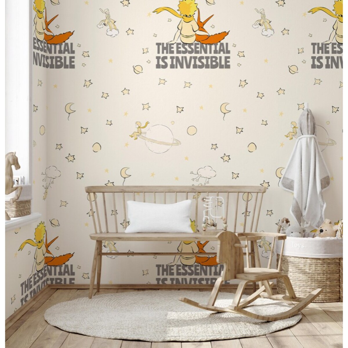 Carta da Parati Ufficiale Il Piccolo Principe Citazione