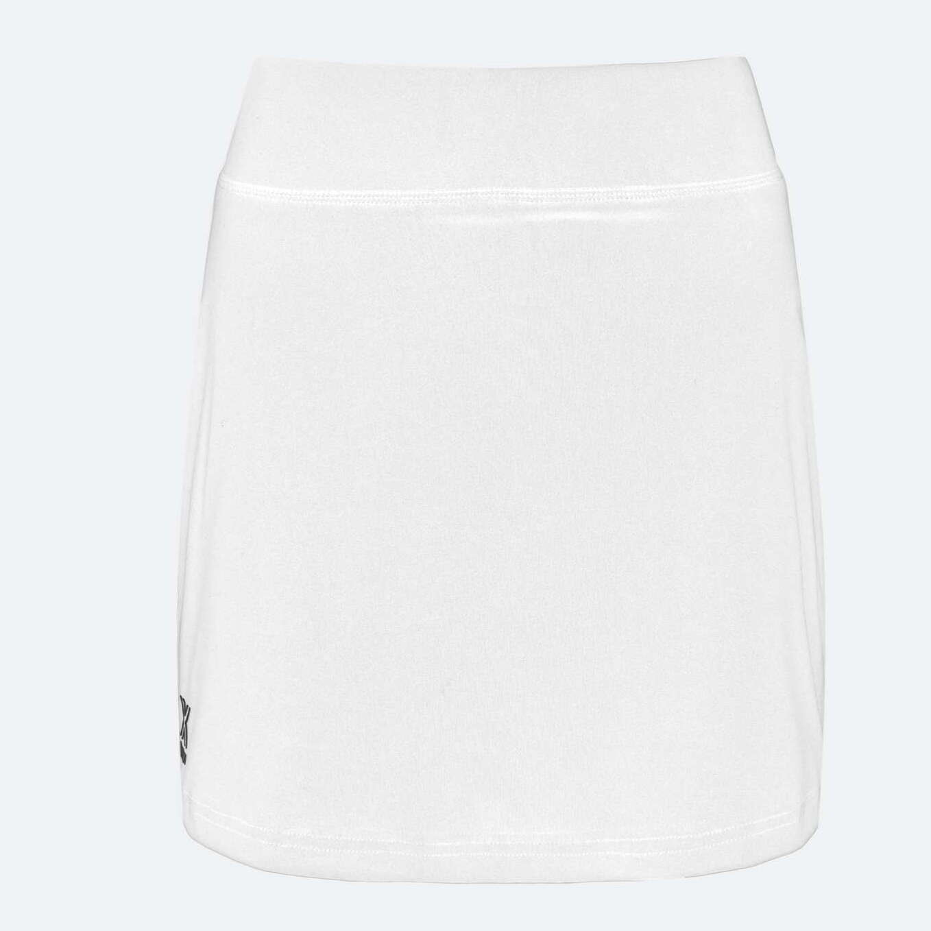 Falda MUNICH Winner de poliéster-elastano blanco