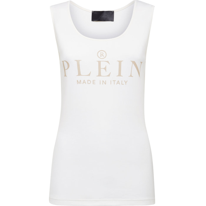 PHILIPP PLEIN Camiseta de tirantes ICONIC PLEIN