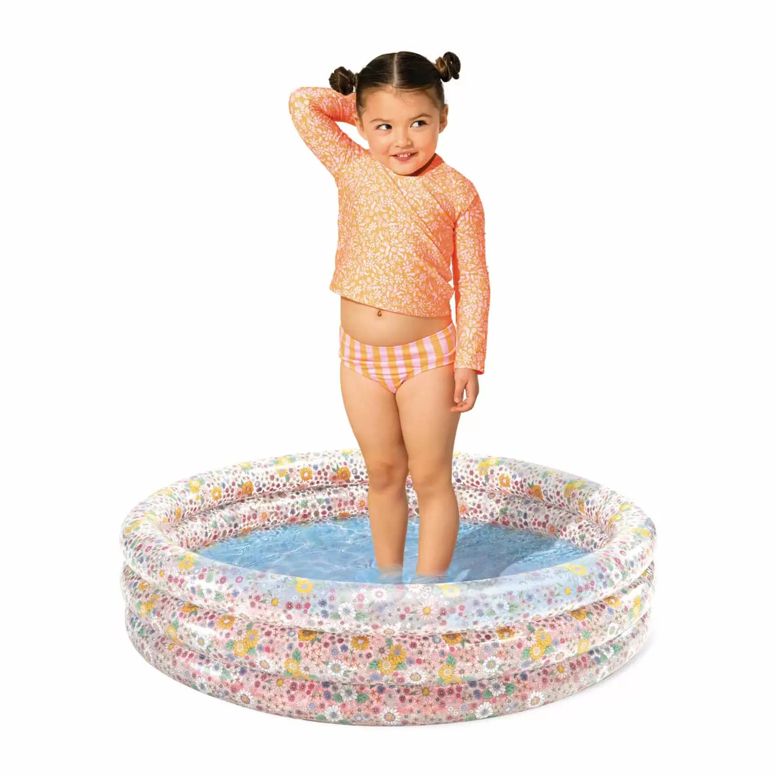Intex 58427NP - Piscina Gonfiabile Baby Fiori, 86x25 cm