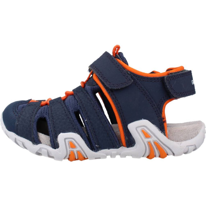 Sandalias Niño de la marca GEOX  modelo SANDAL KRAZE A NARANJA