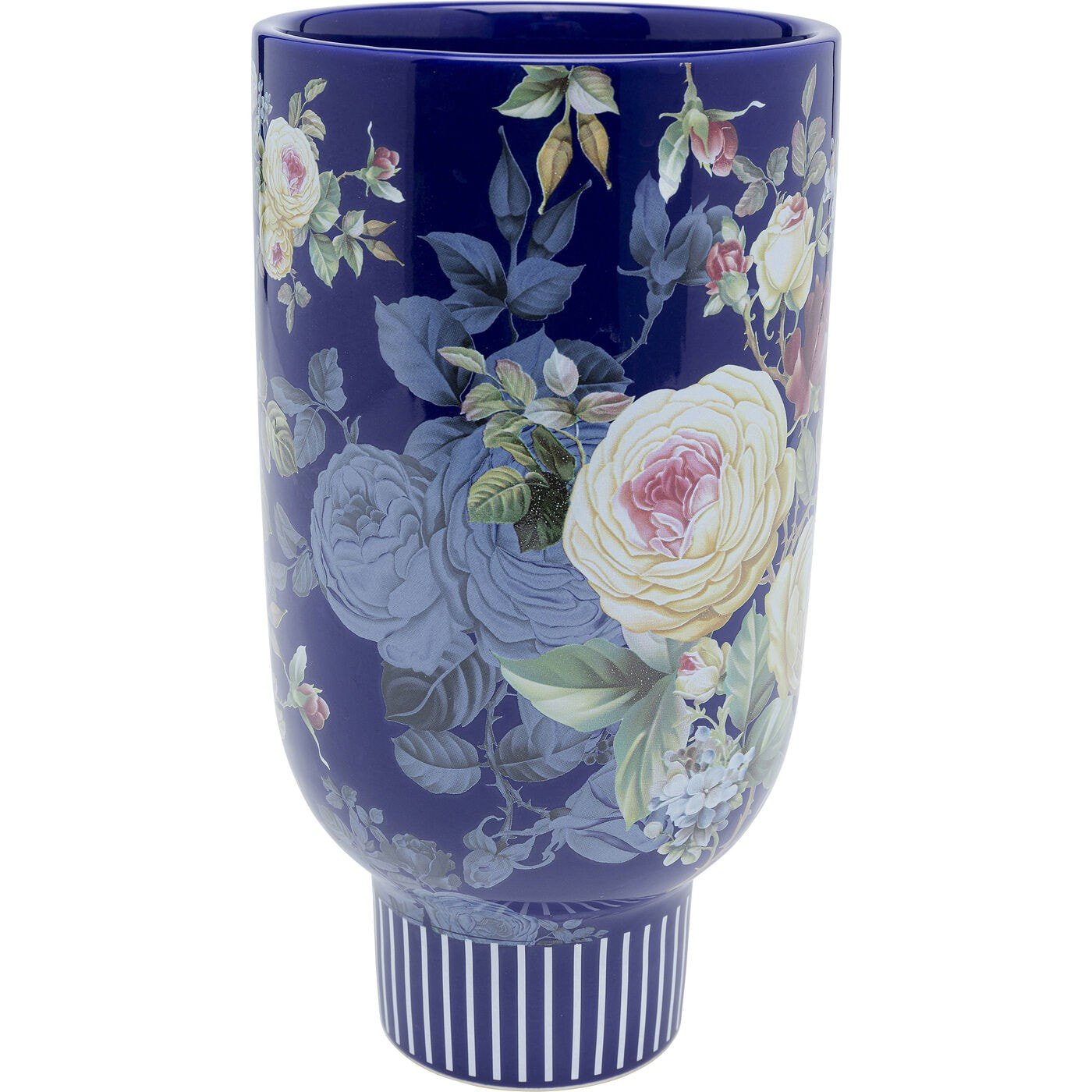 Vase Rose Magic 27cm bleu Kare Design