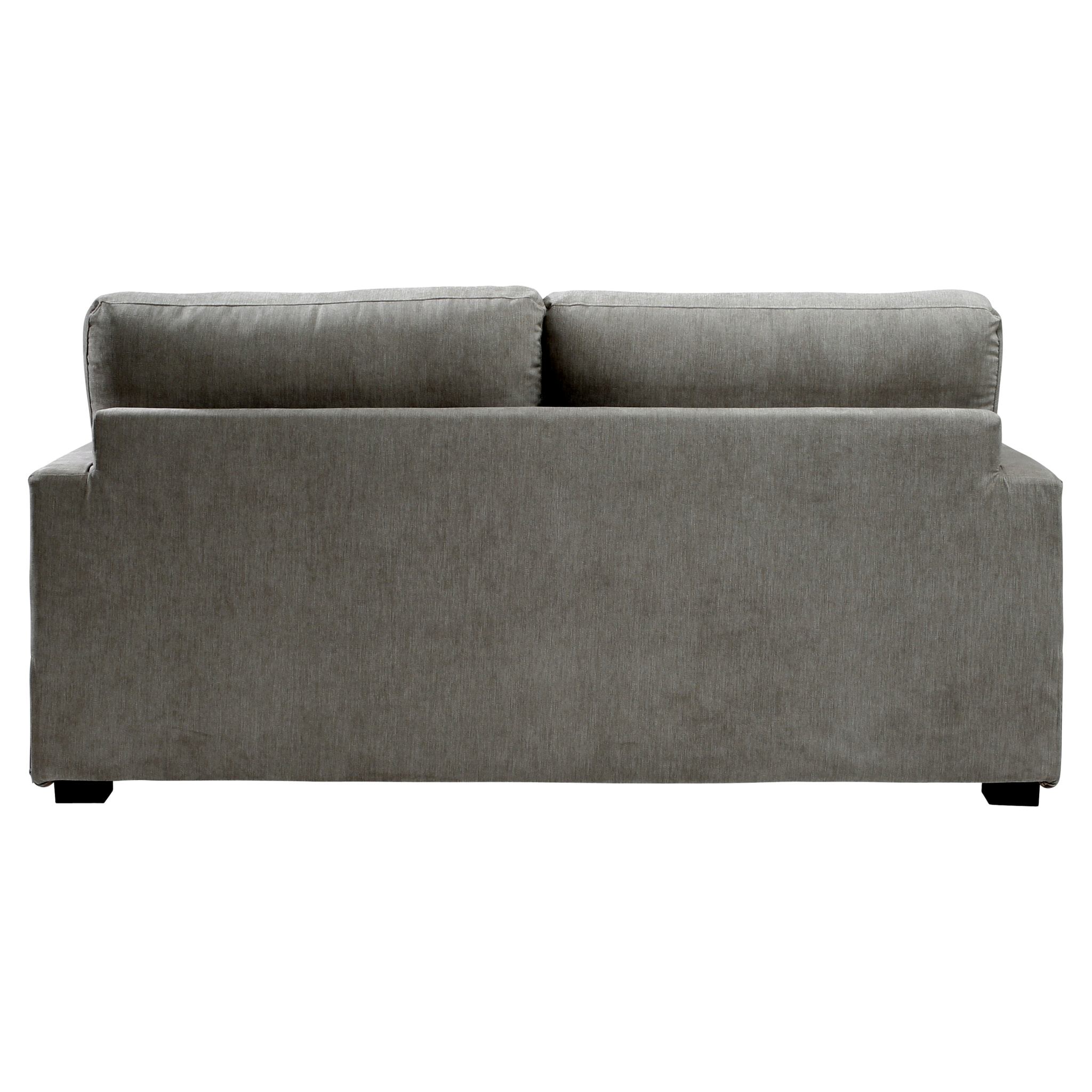 Canapé convertible 6 cm LYS 3 pl 175 cm tissu Moderne Graphite - Fabriqué en France