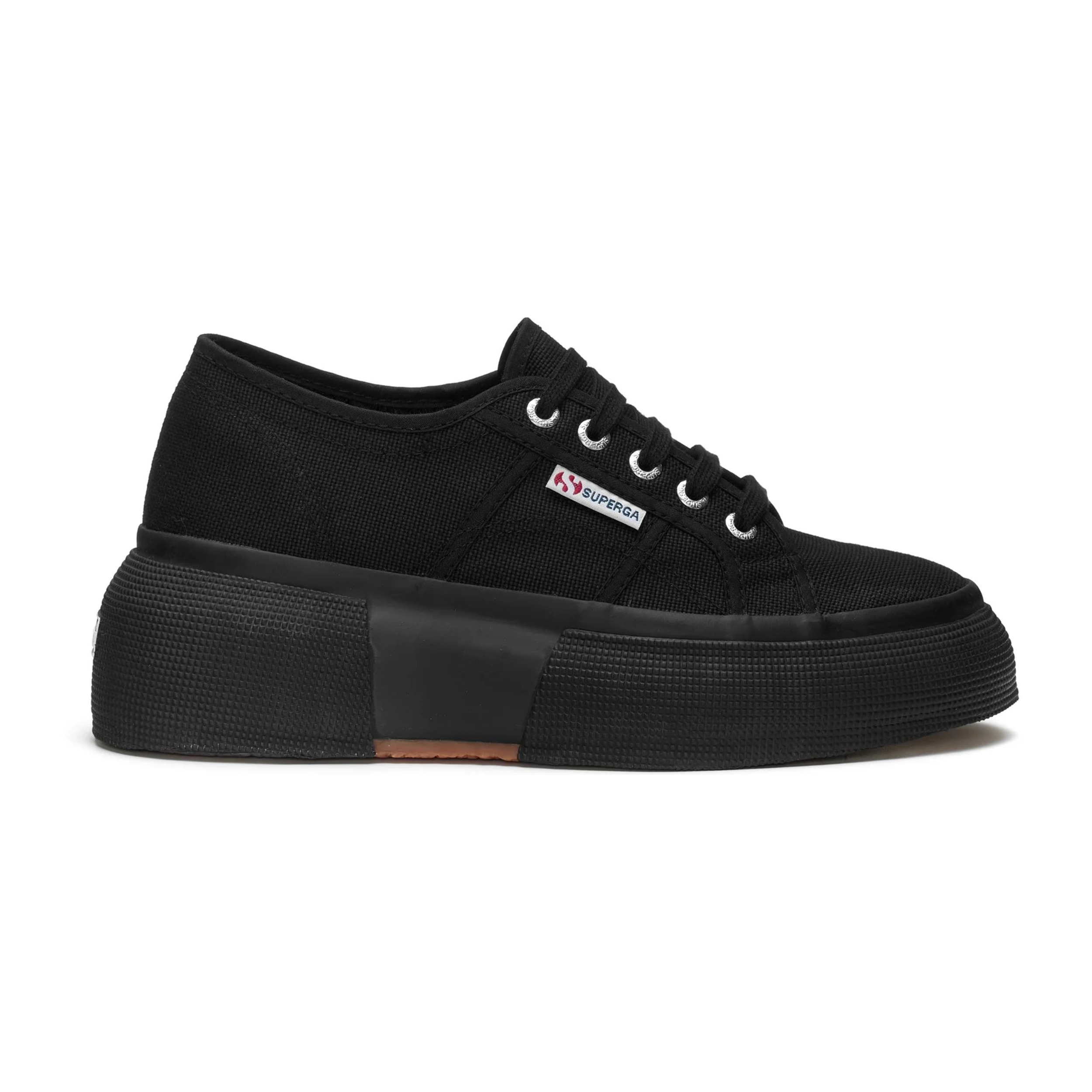 Scarpe da donna Superga Nero 2287 BUBBLE