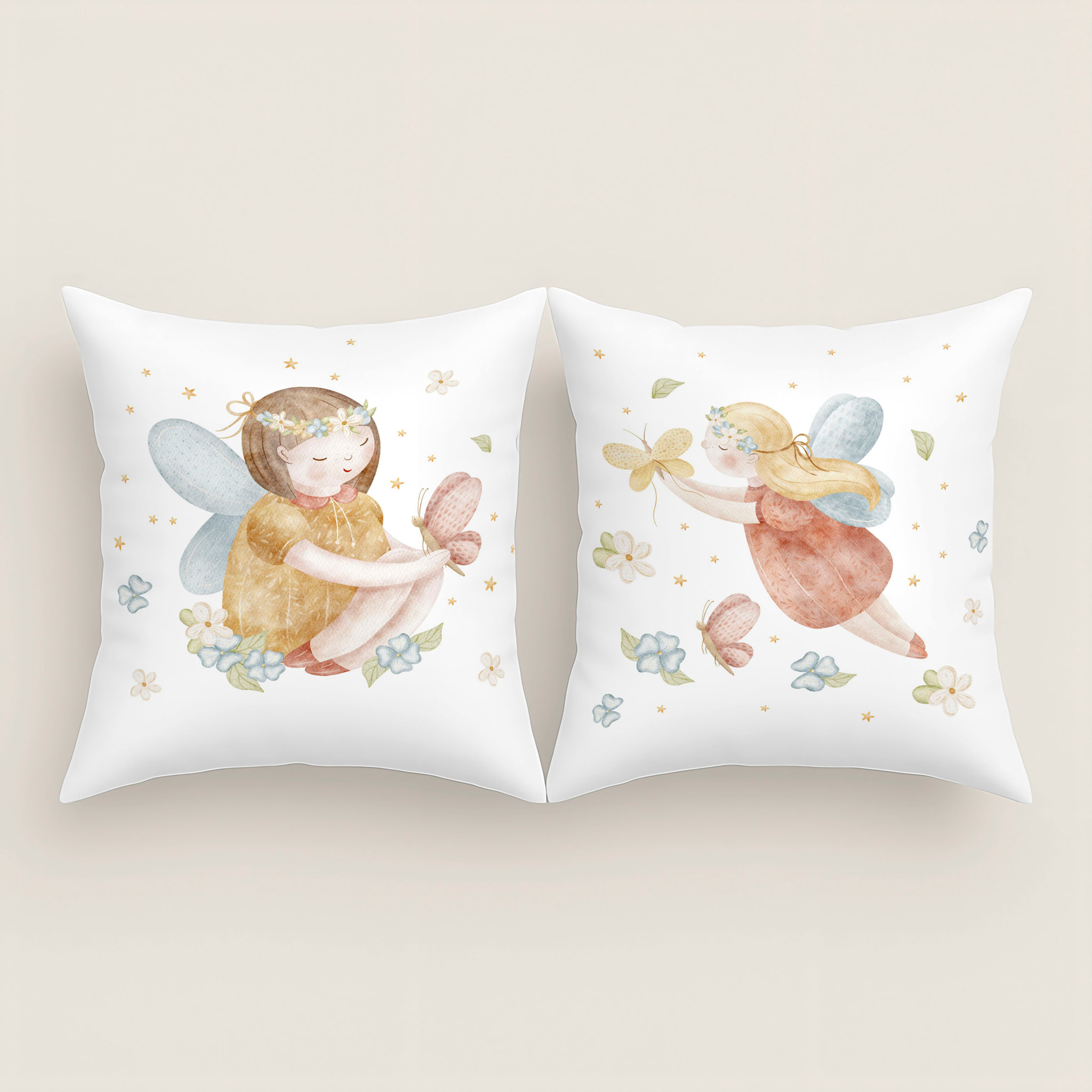 Cool Kids - Funda de Cojín Estampado - Con Cremallera - Sin relleno - 100% Algodón - Lorian