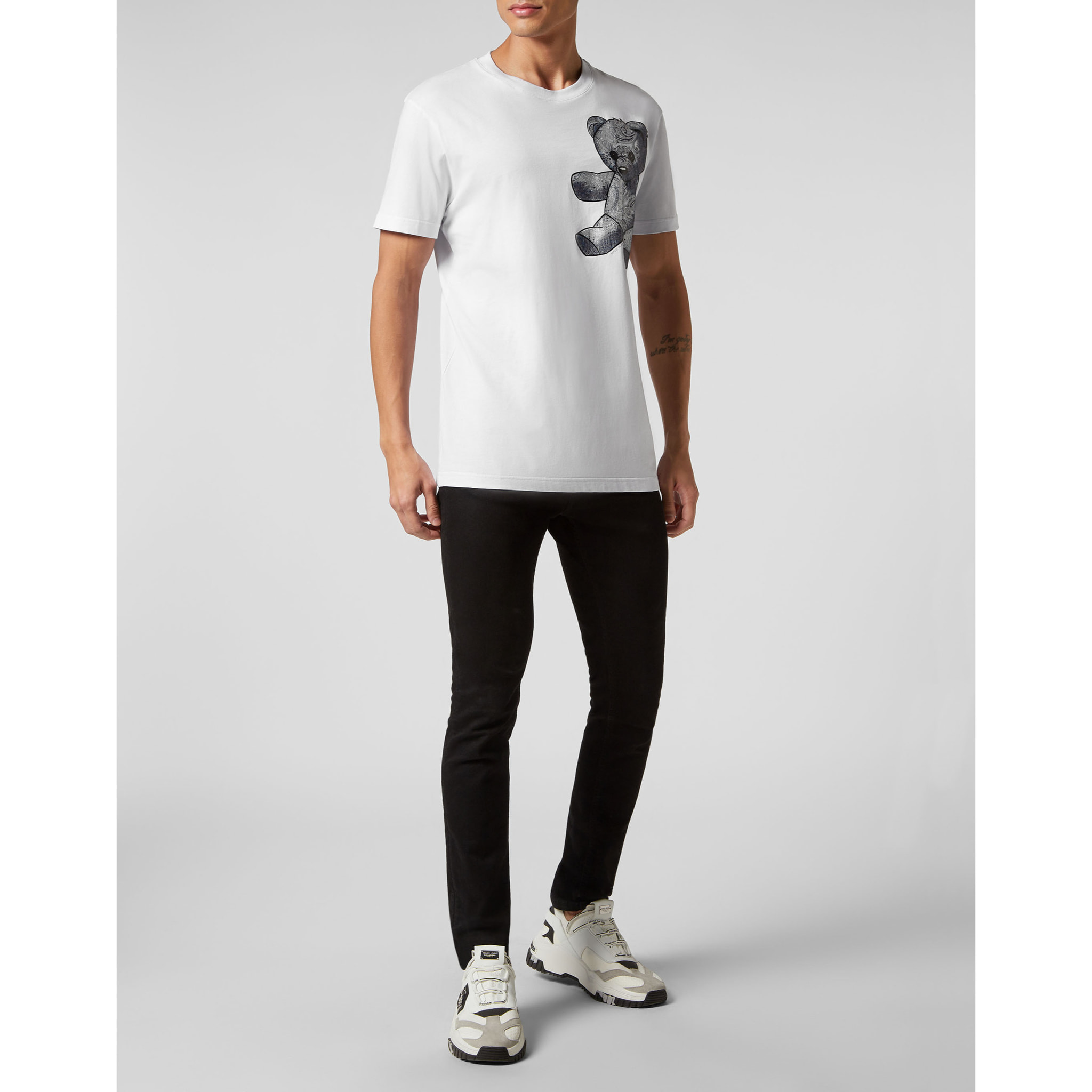 PHILIPP PLEIN T-Shirt Round Neck PAISLEY