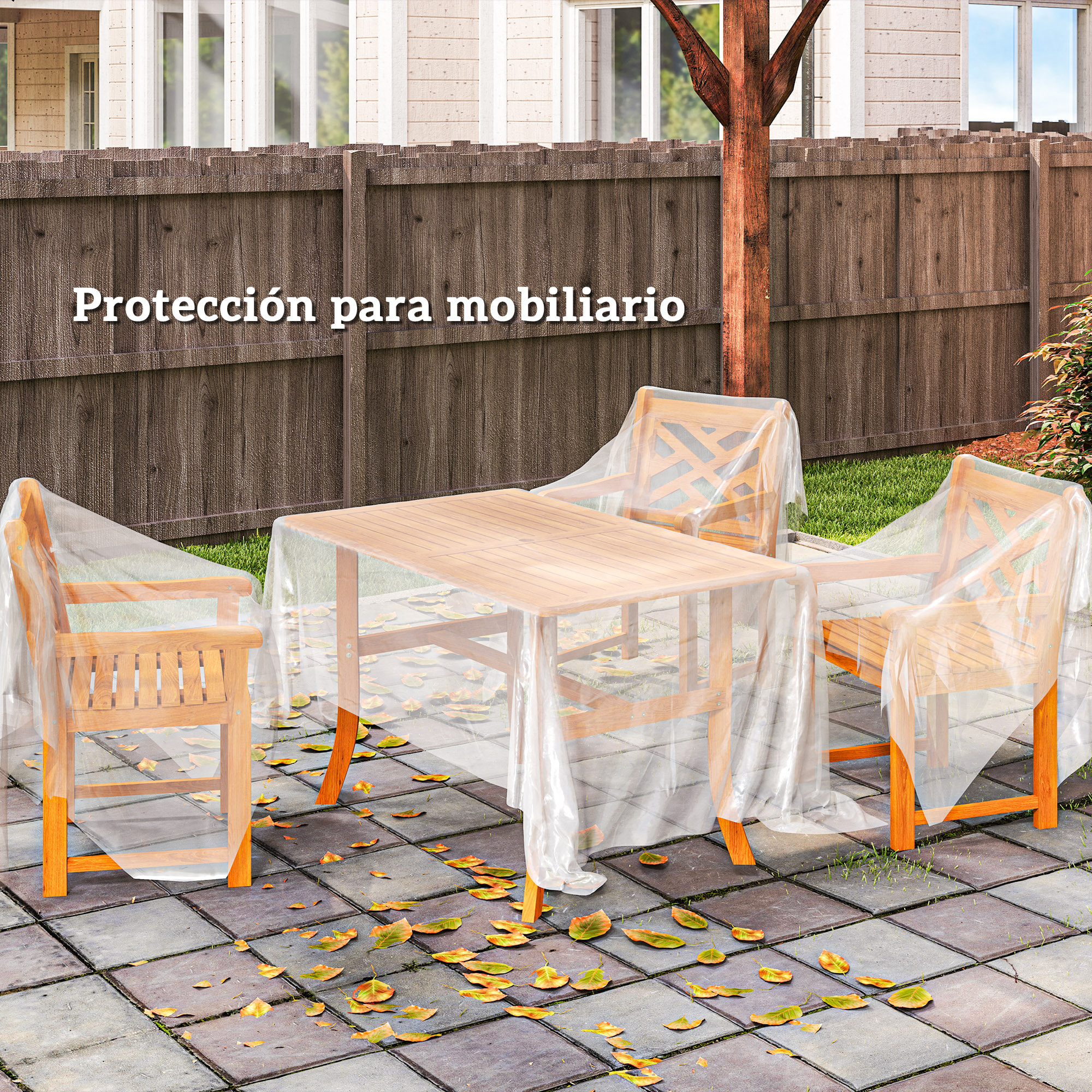 Outsunny Plástico Invernadero Transparente, 6x10 m, Cubierta de Repuesto para Invernadero de Polietileno, Resistente al Agua, para Huerto, Plantas, Agricultura, Jardín