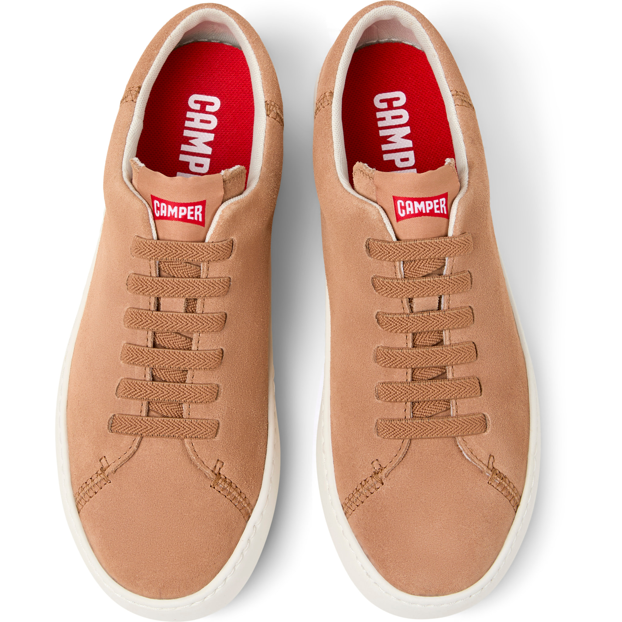 Zapatillas - CAMPER Peu Touring - Beige - Piel de ante