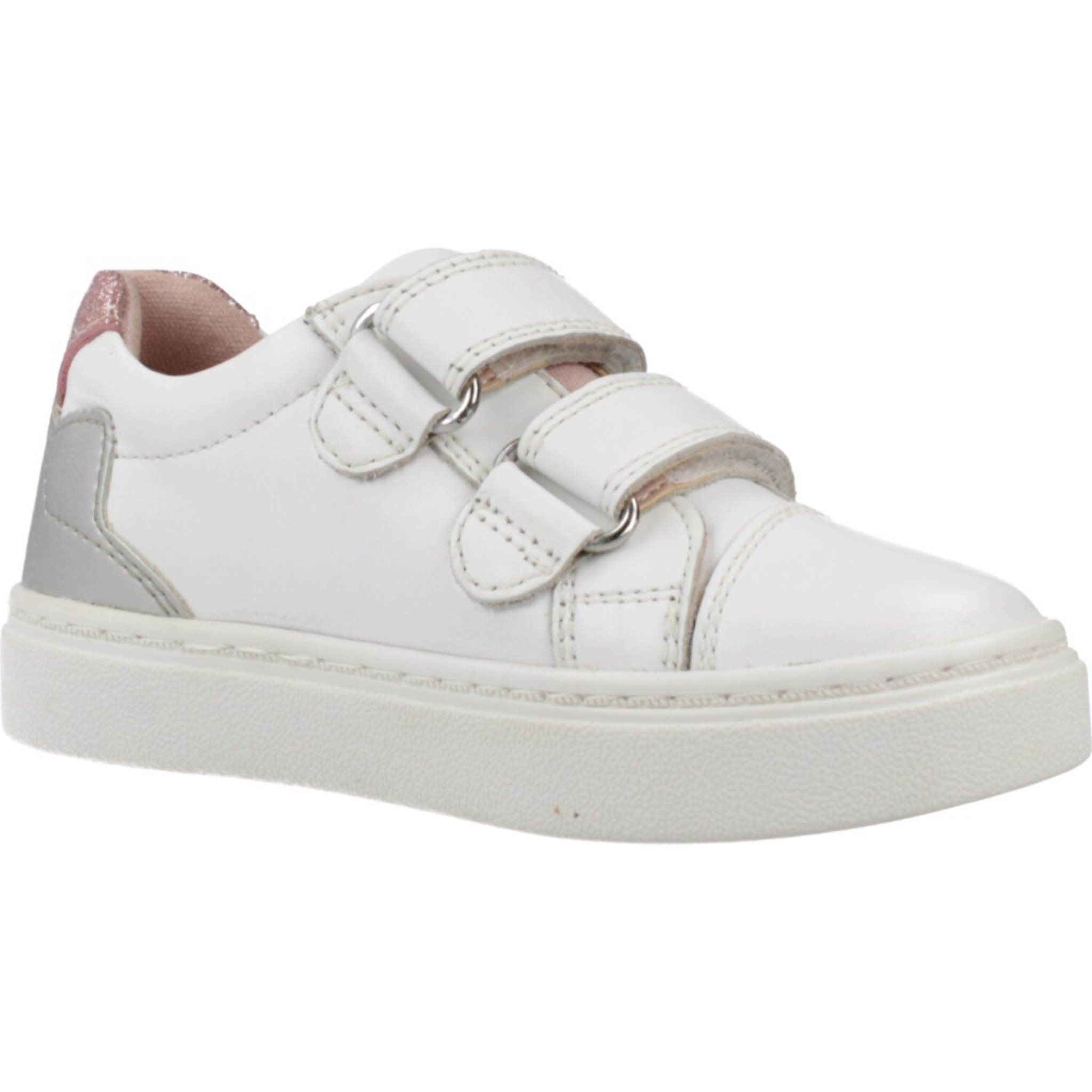Zapatillas Niña de la marca GEOX  modelo B NASHIK GIRL BLANCO