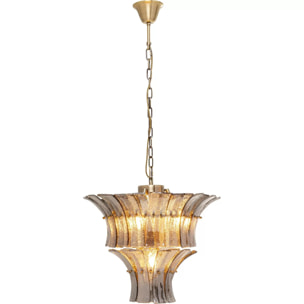 Suspension Venezia fumée 50cm Kare Design