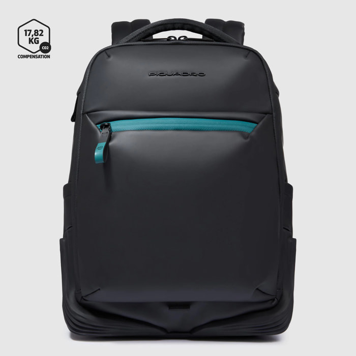 Piquadro Zaino trolley cabina undeseater in tessuto resistente all'acqua con porta pc e protezione antiurto