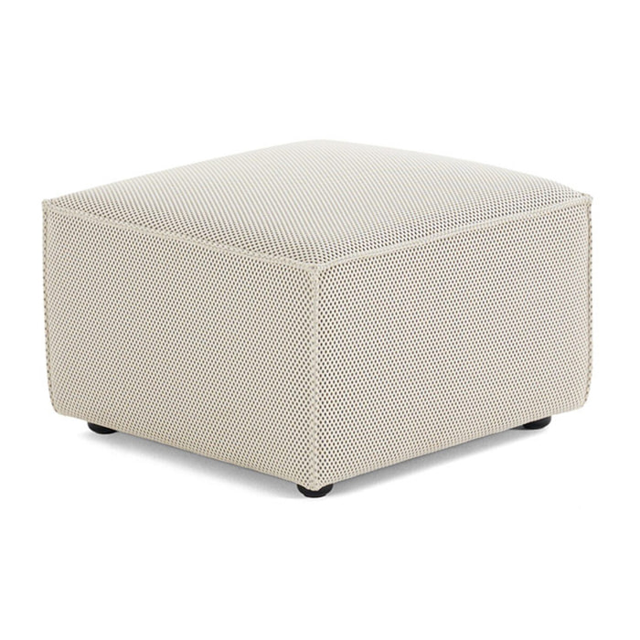 Arty - pouf d'appoint - en tissu mailles 3D - Beige