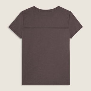 T-shirt con logo e grafica geometrica