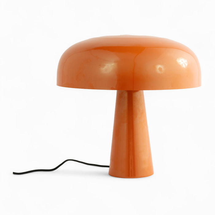 Lampe en métal orange - Livia