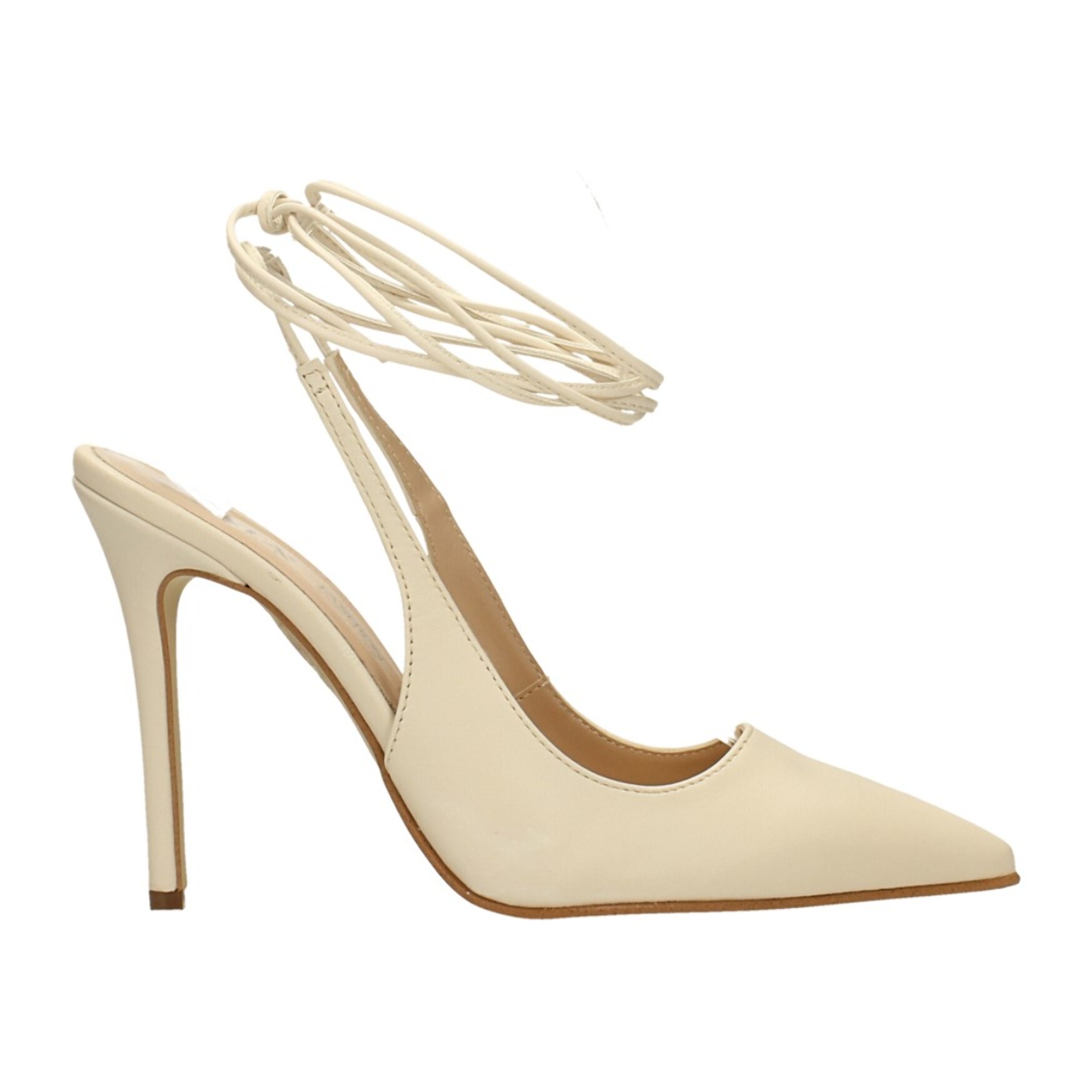Décolleté sling back Donna Tata Italia Bianco