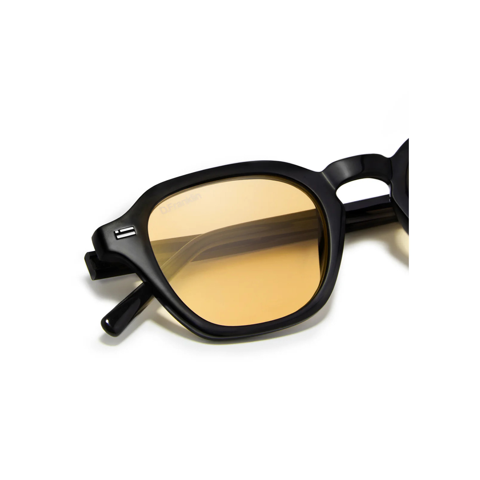 Gafas de Sol Ultra Light S Square Black / Yellow D.Franklin