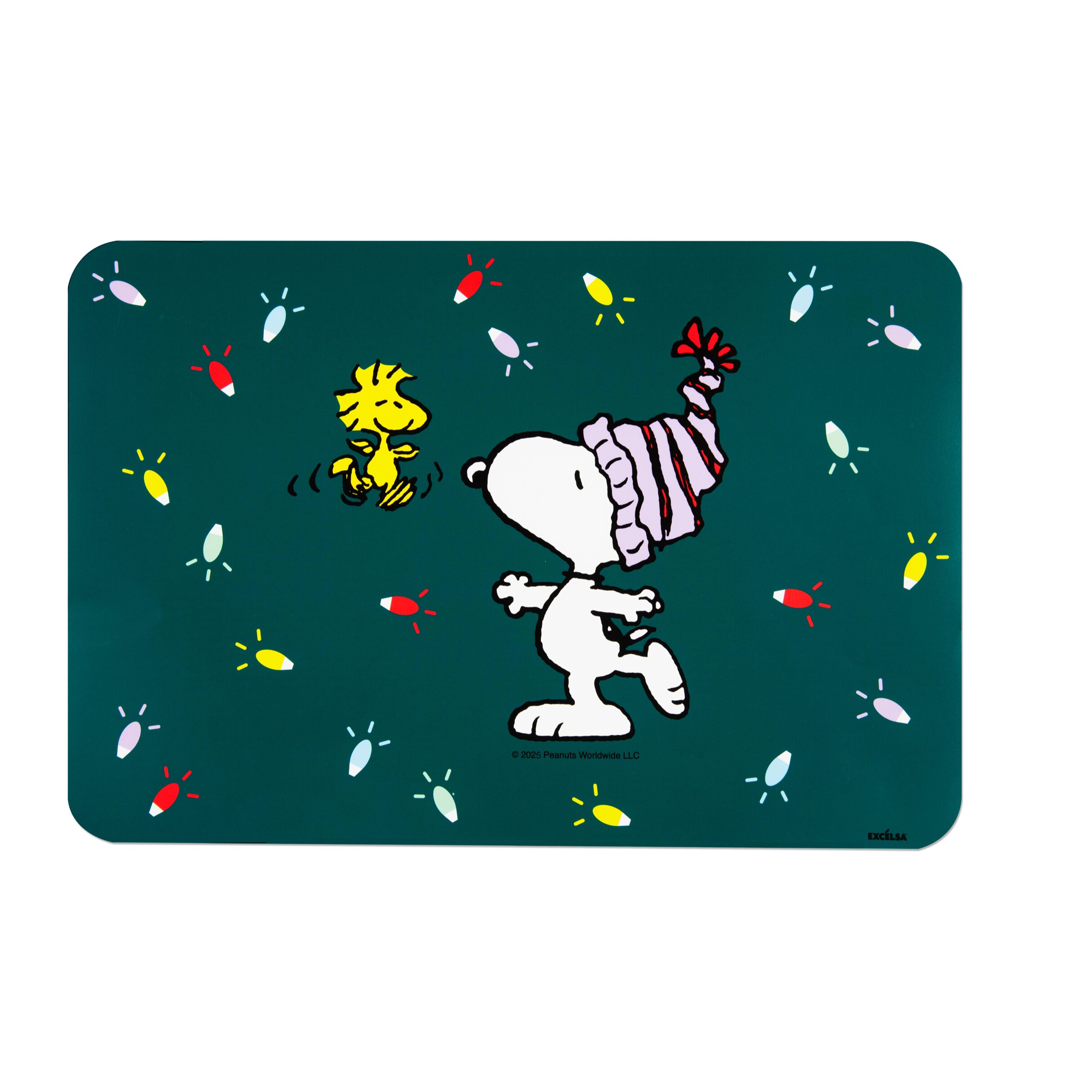 Set de 6 sets de table rectangulaires Excelsa – Peanuts Shiny And Bright, Polypropylène multicolore